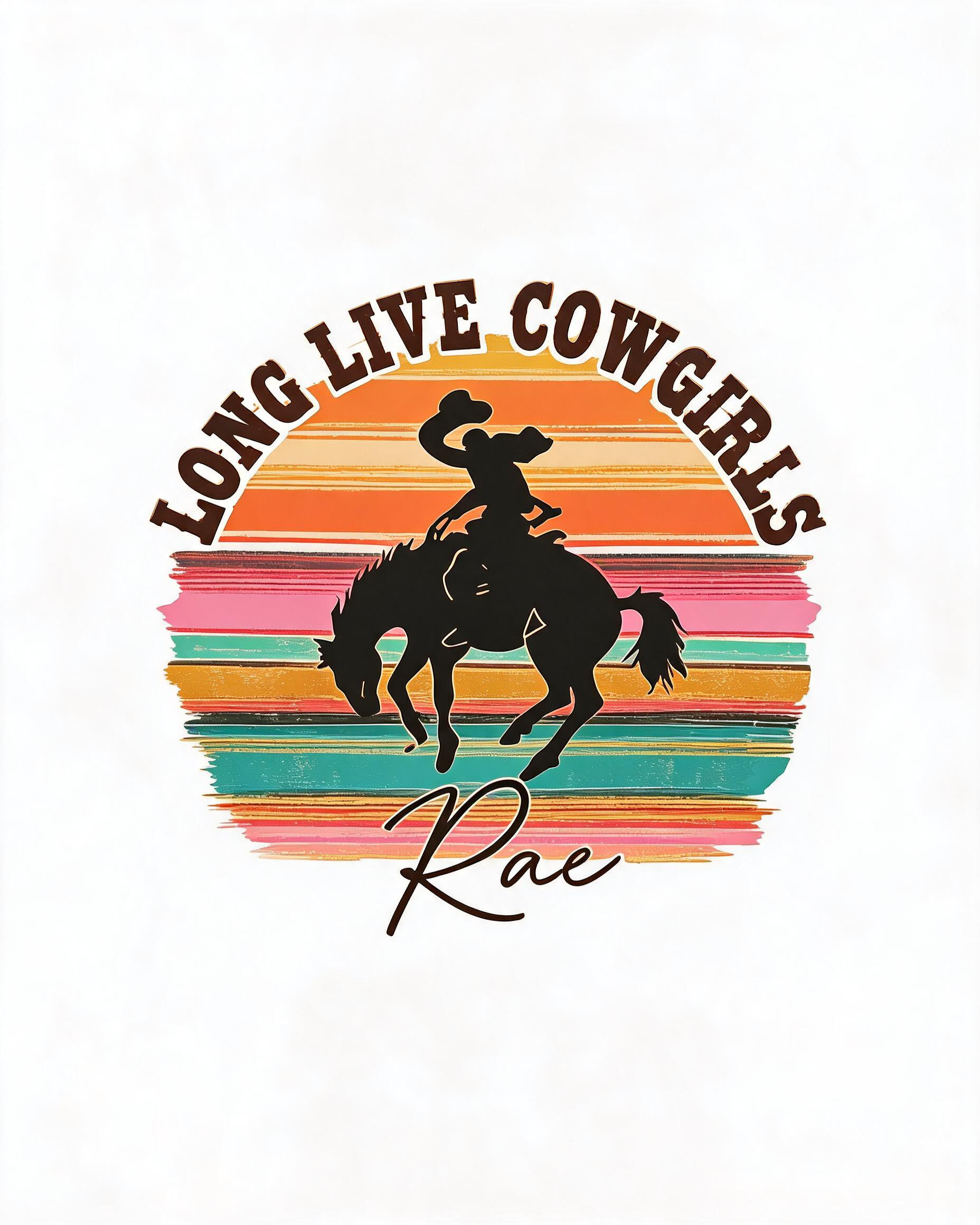 Western: Long Live Cowgirls Serape