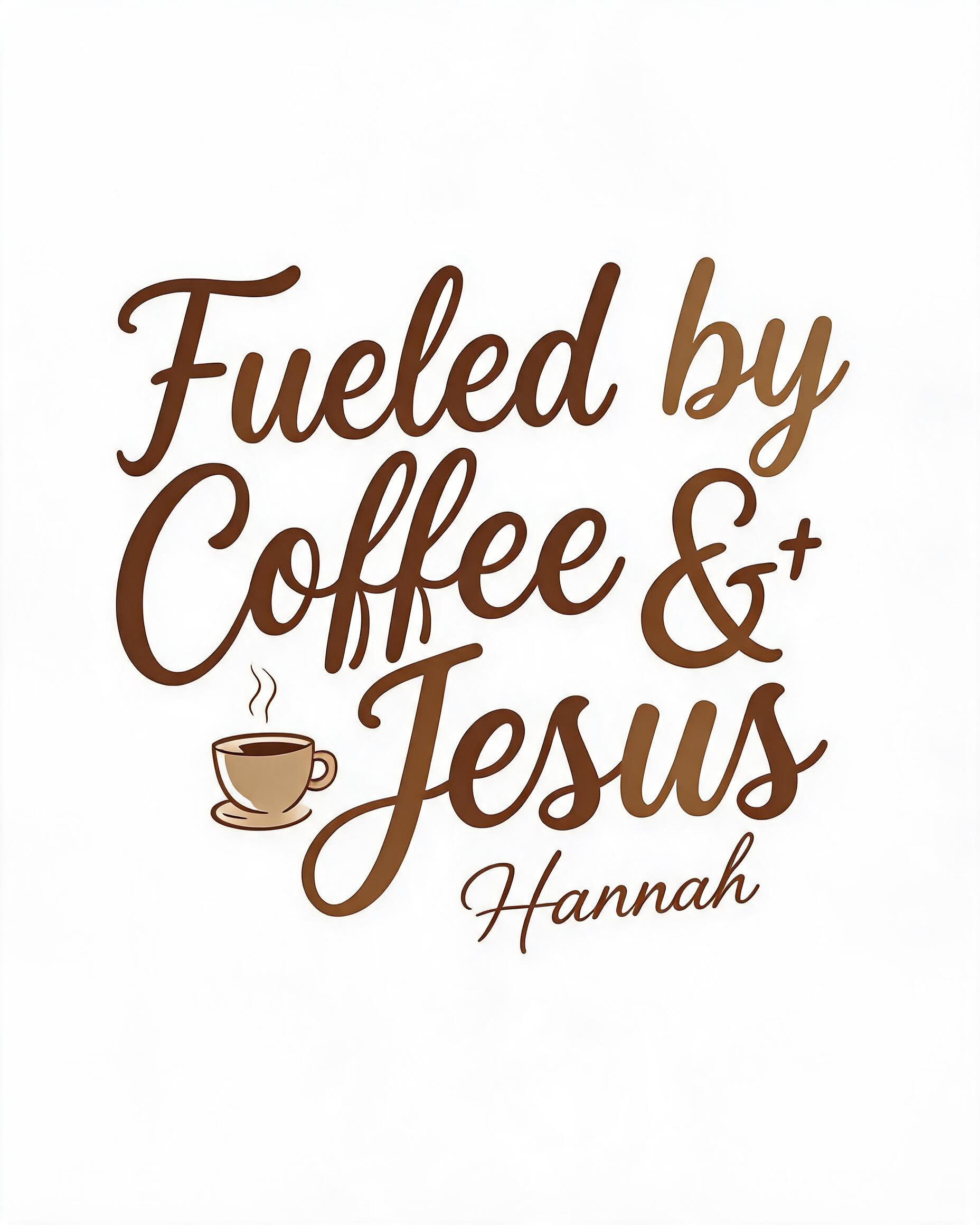 Coffee: Fueled by Coffee & Jesus