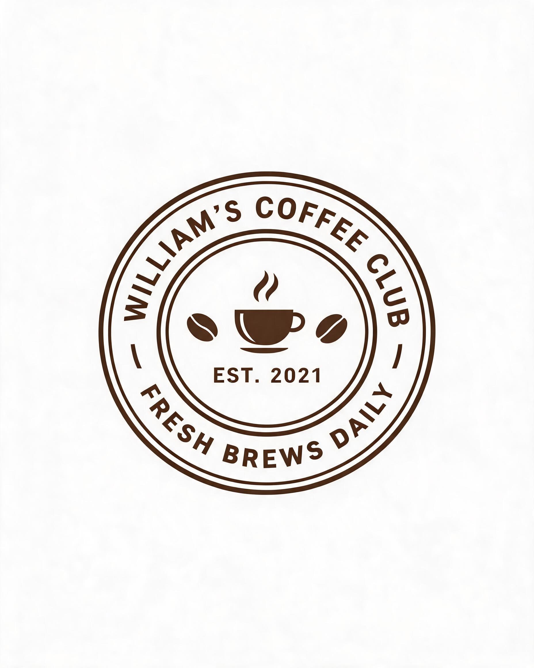 Coffee: Name's Coffee Club Badge