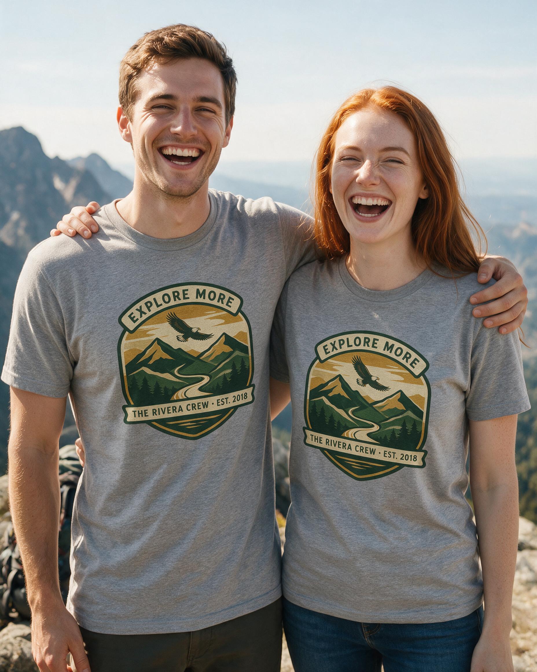 Explore More National Park Crew Personalized Travel Shirt β Sport Grey