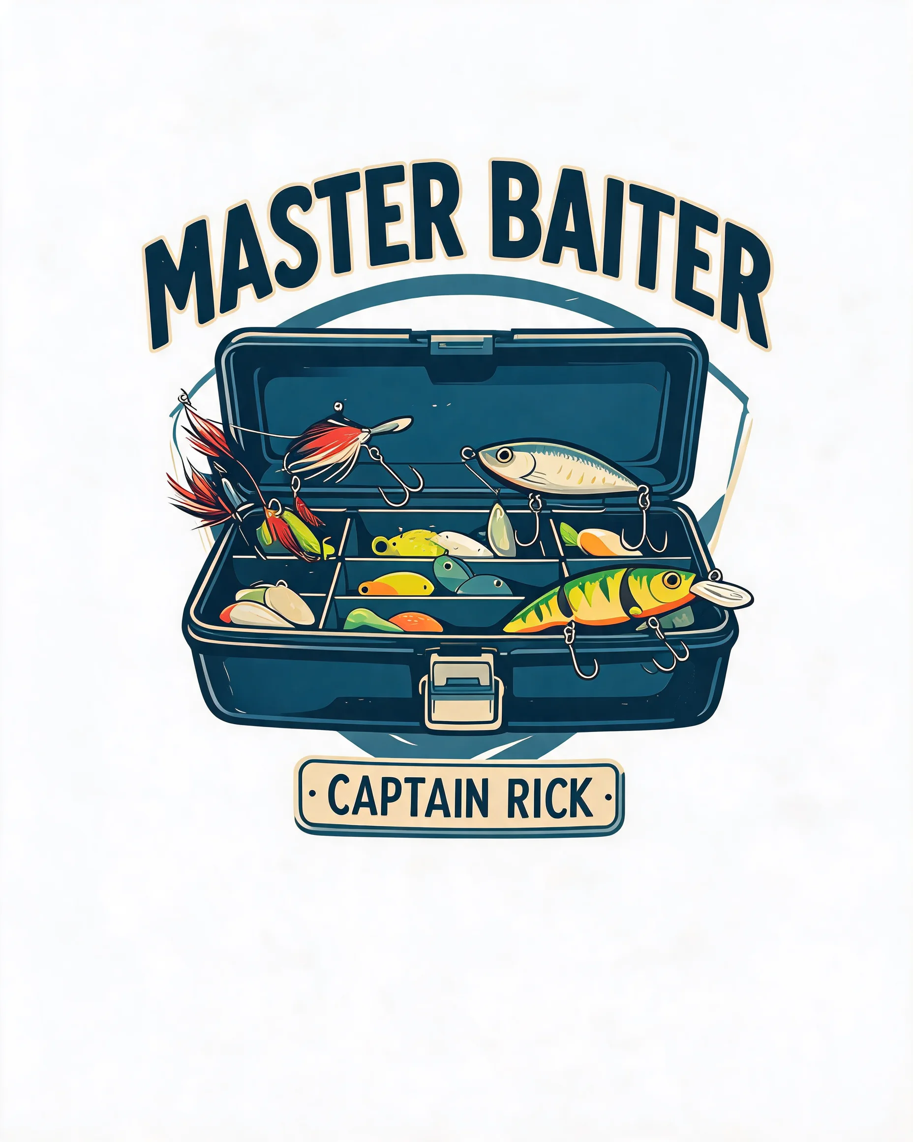 Master Baiter Personalized Fishing Shirt