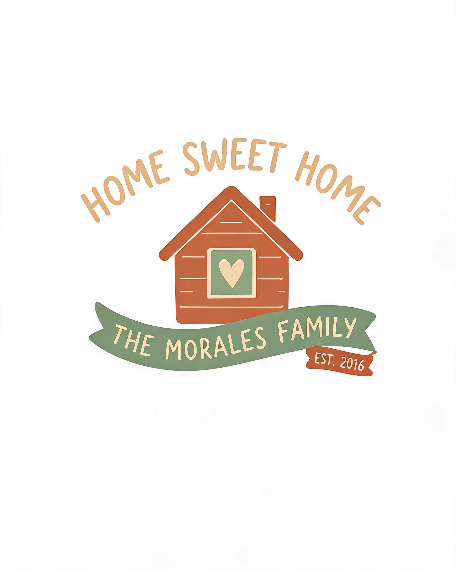 Home Sweet Home Family Name Personalized Shirt