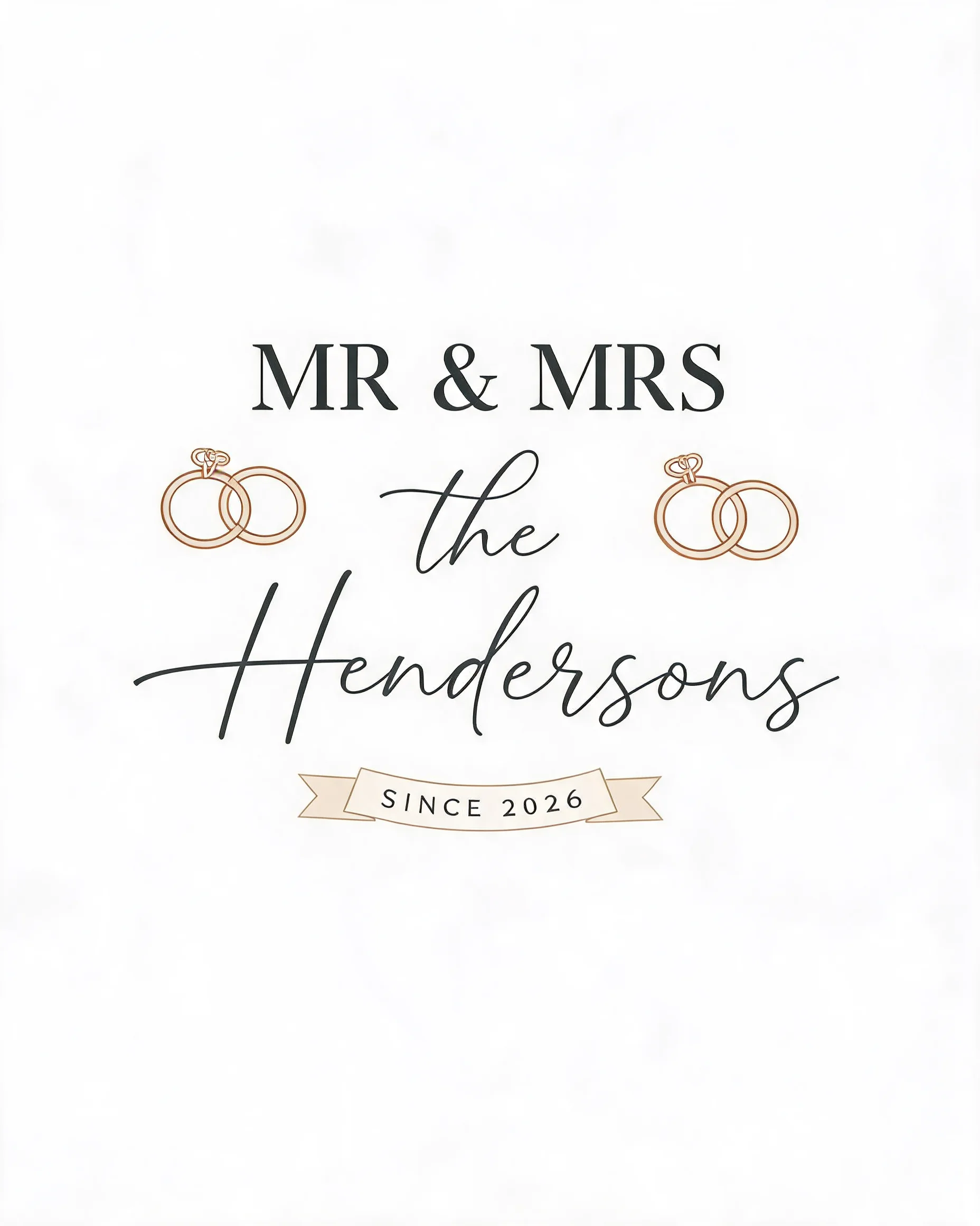 Mr & Mrs Since Matching Couple Personalized Shirt