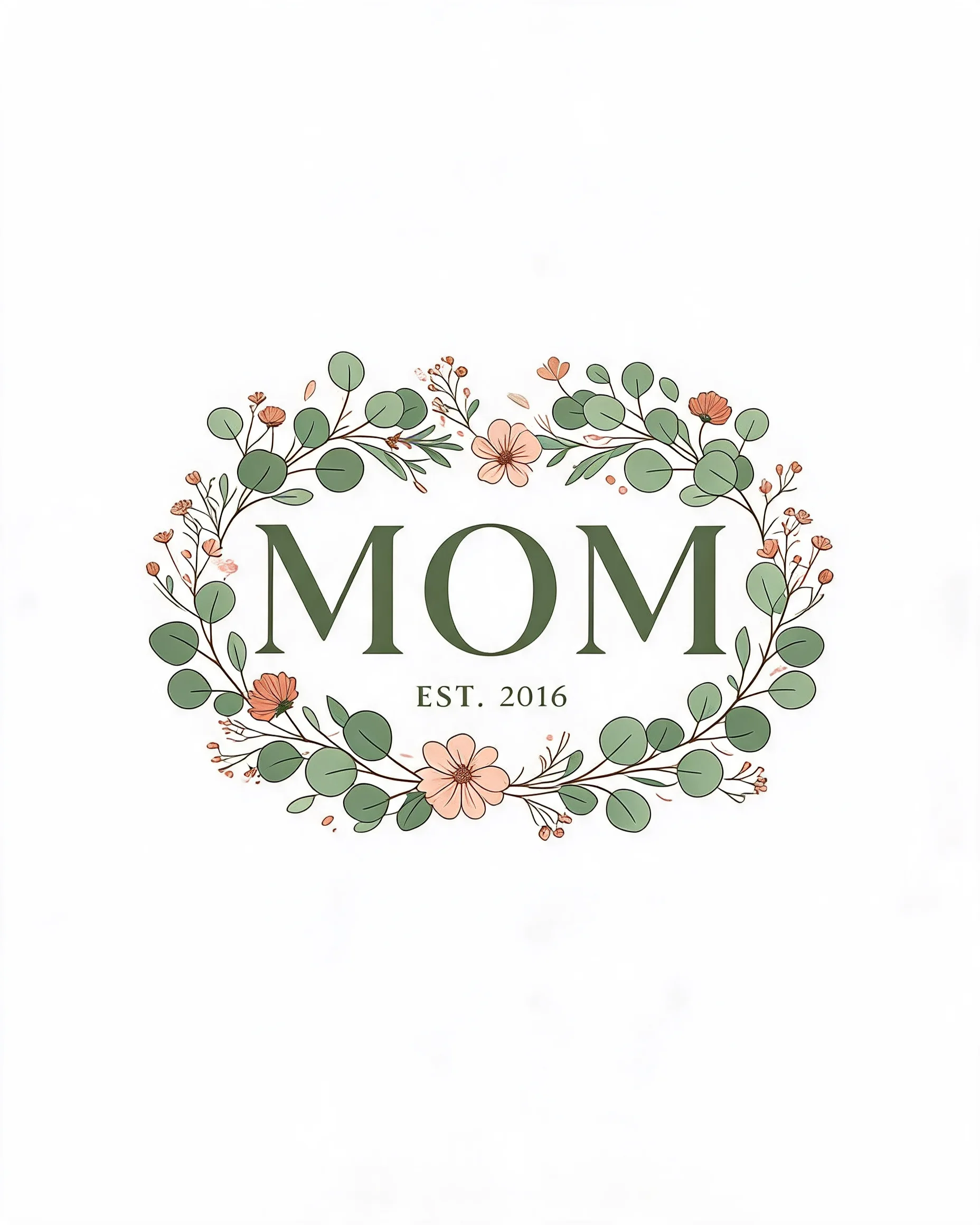 Mom Established Personalized Mother's Day Shirt
