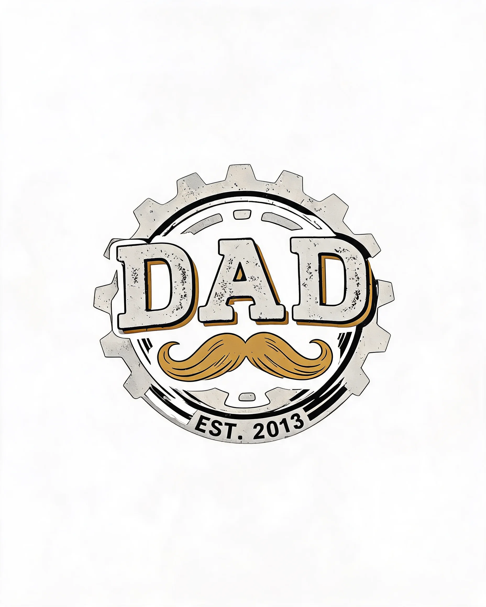 Dad Established Since Personalized Father's Day Shirt