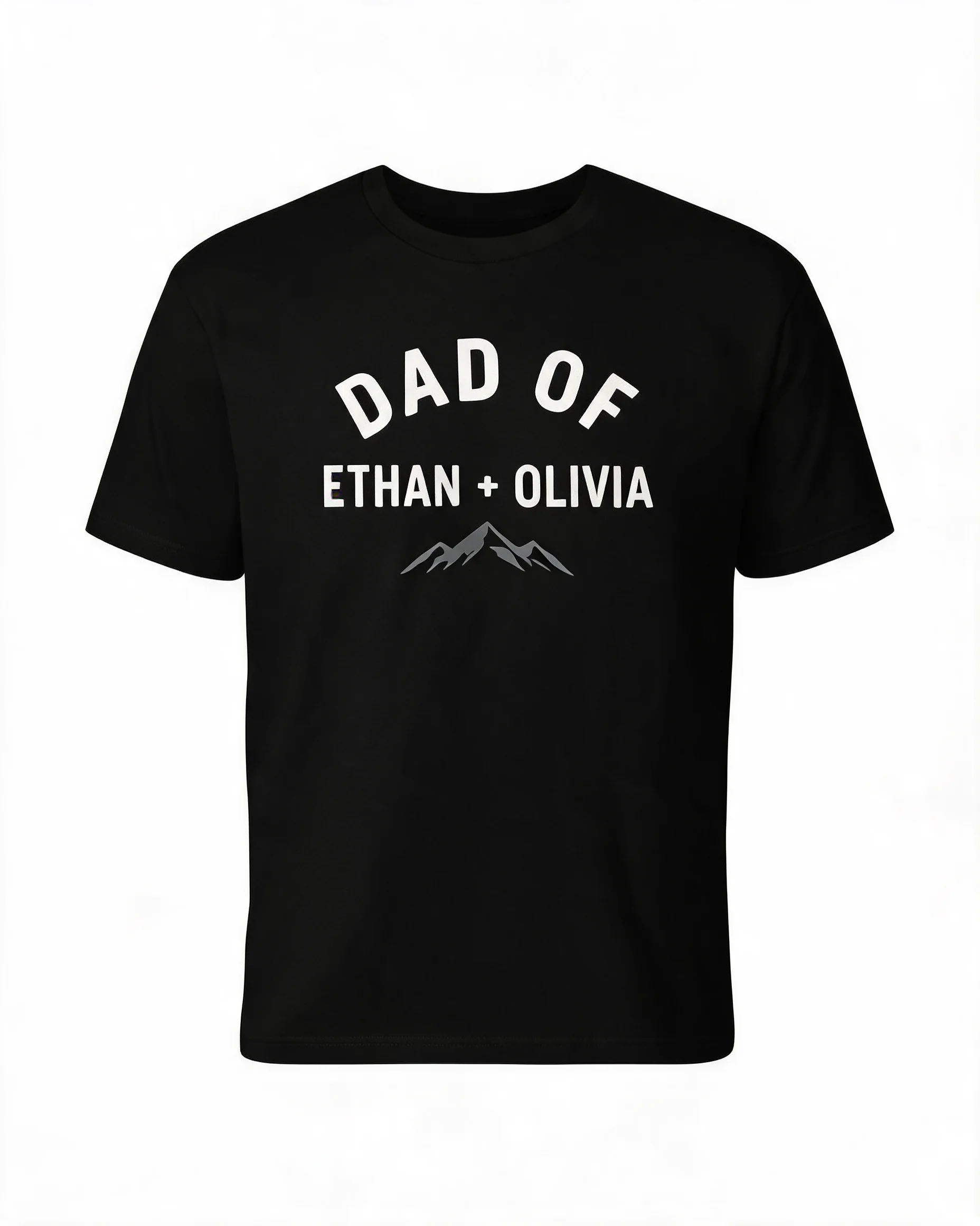 Dad Of Personalized Names Father's Day Shirt