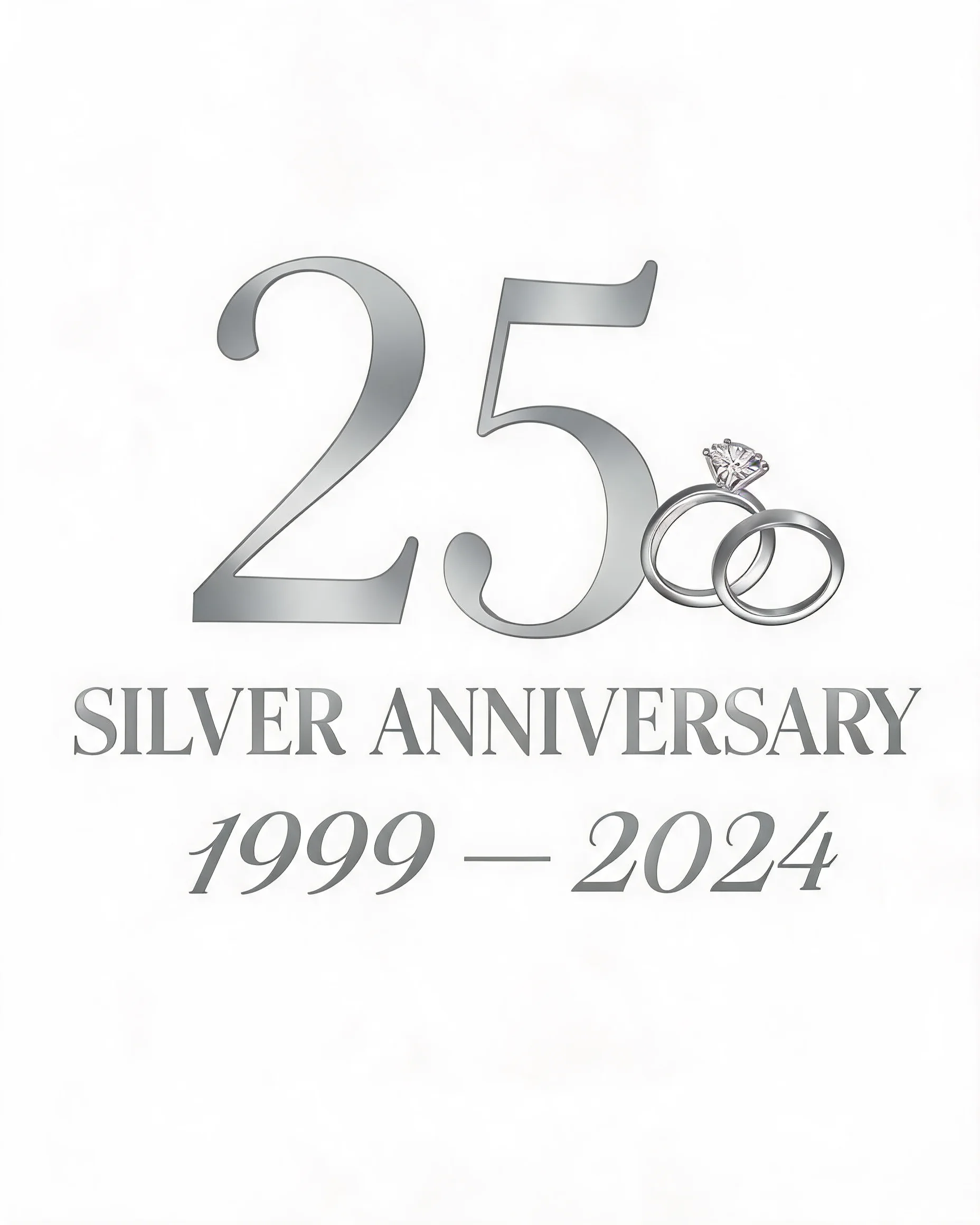25th Silver Anniversary Personalized Shirt