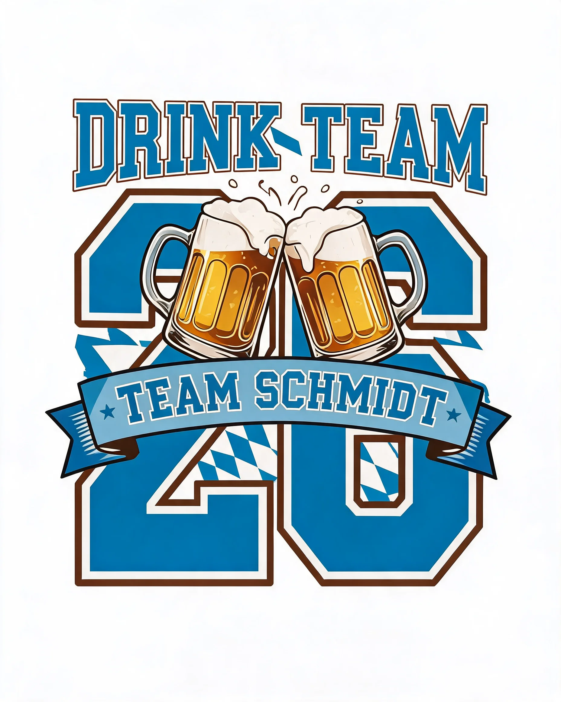 Drink Team Oktoberfest Personalized Shirt