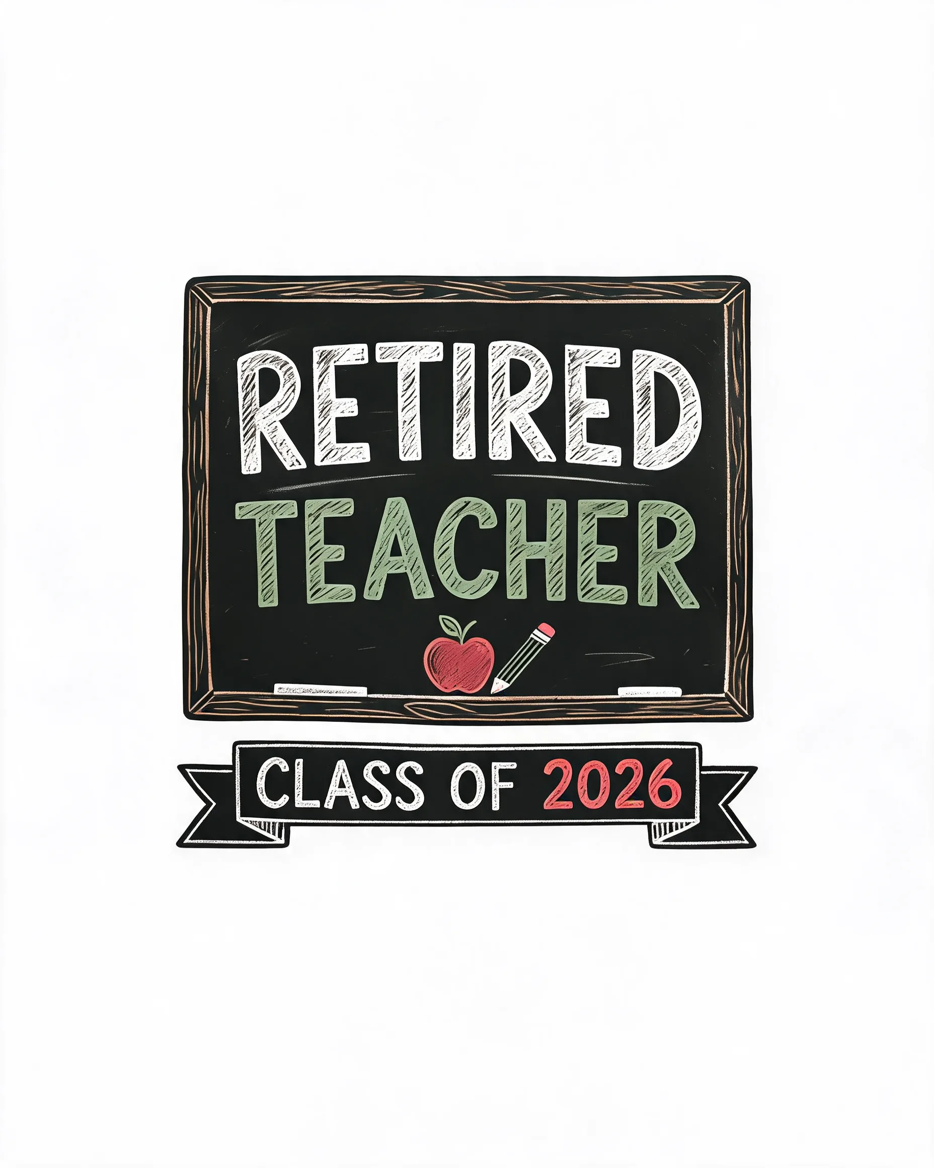 Retired Teacher Est. Personalized Shirt