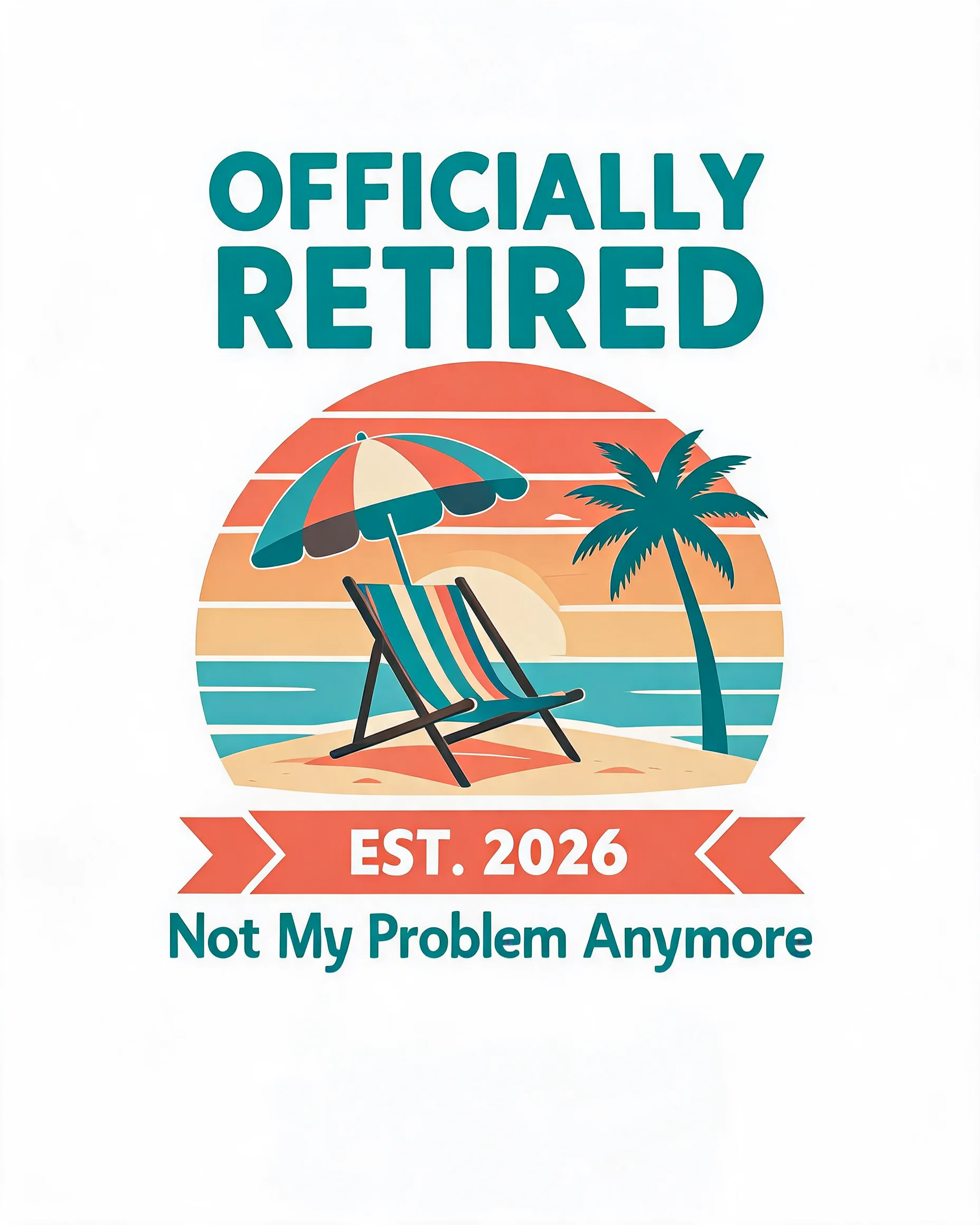 Officially Retired Est. Personalized Shirt