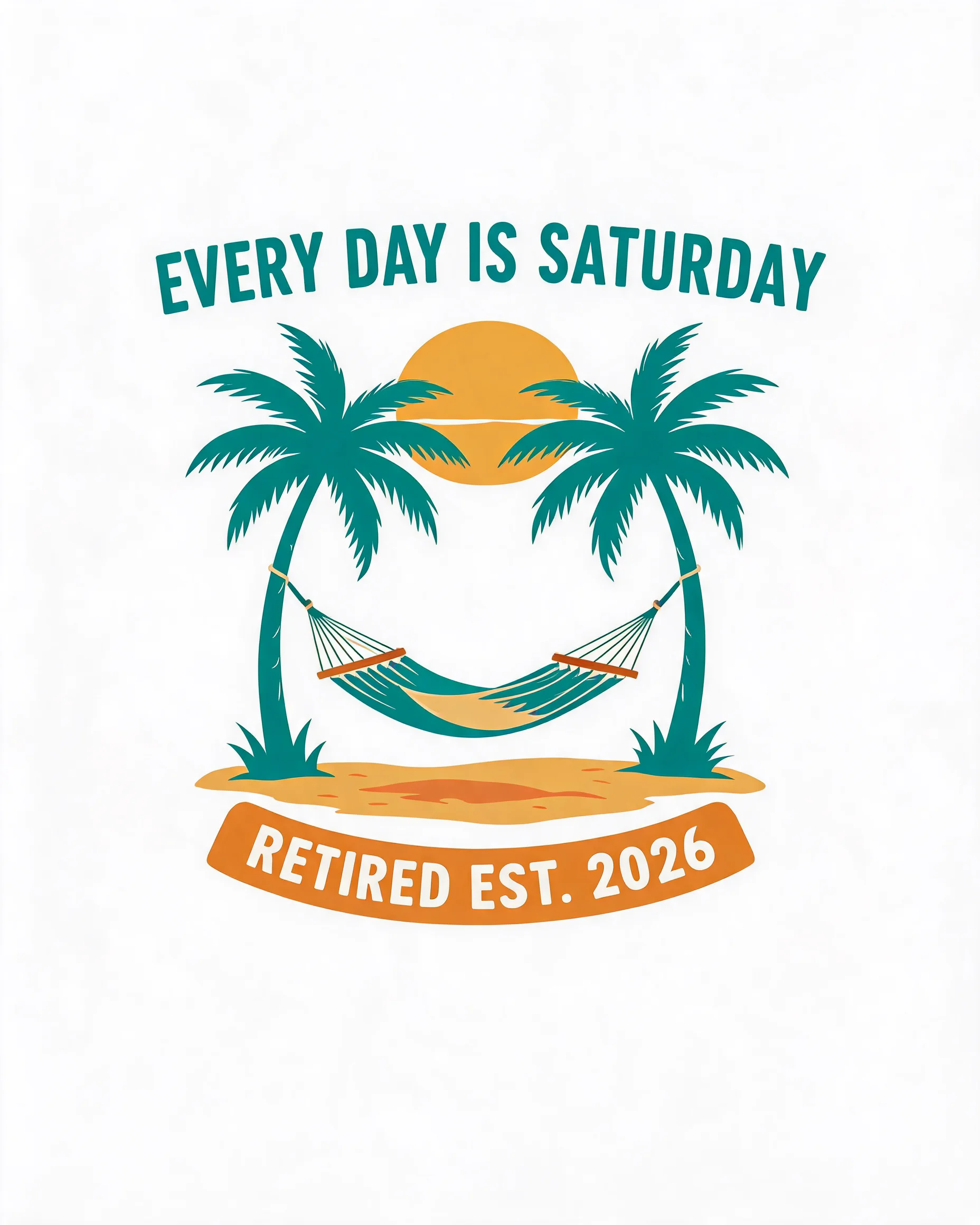 Retirement Every Day Is Saturday Personalized Shirt