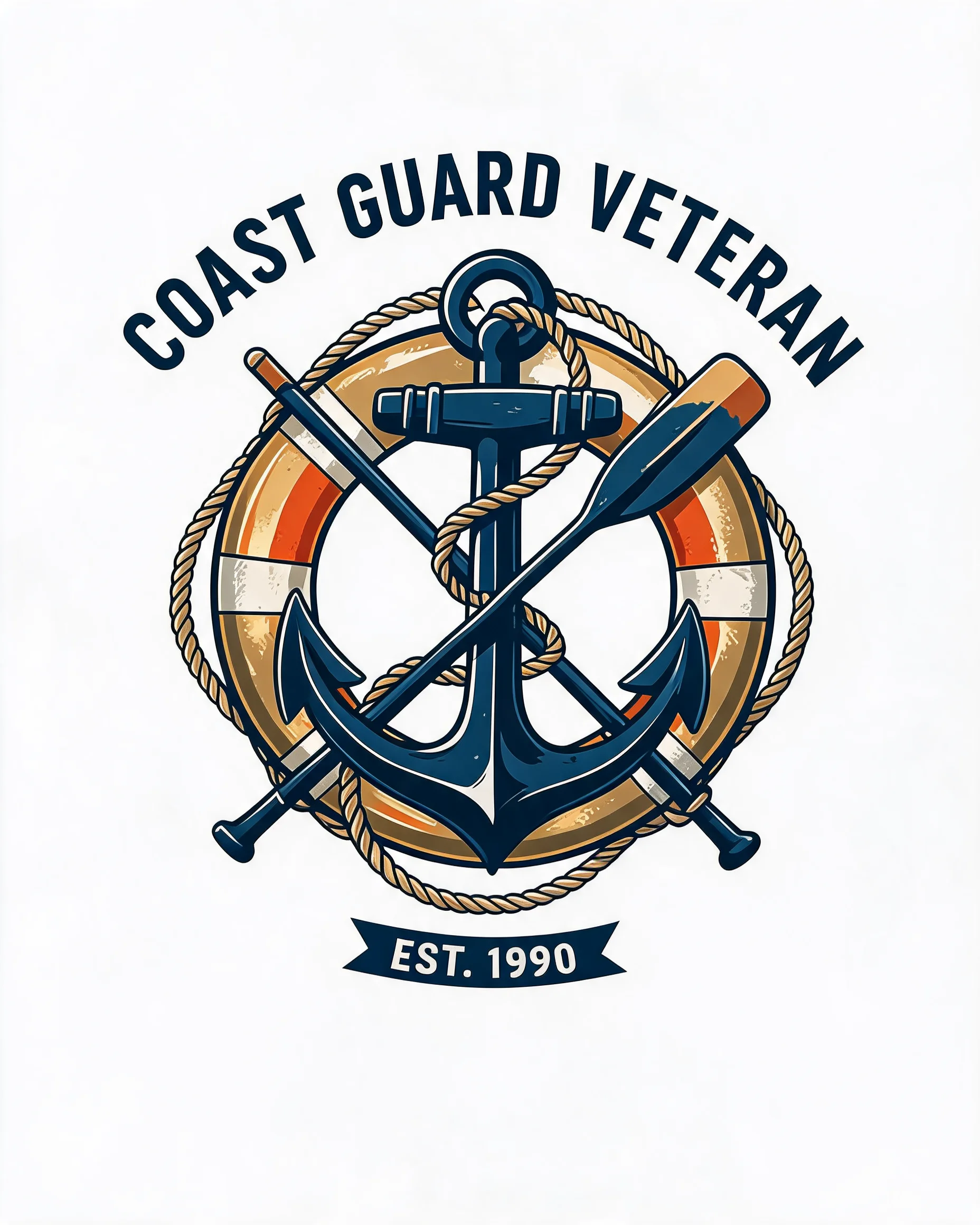 Proud Coast Guard Veteran Personalized Shirt