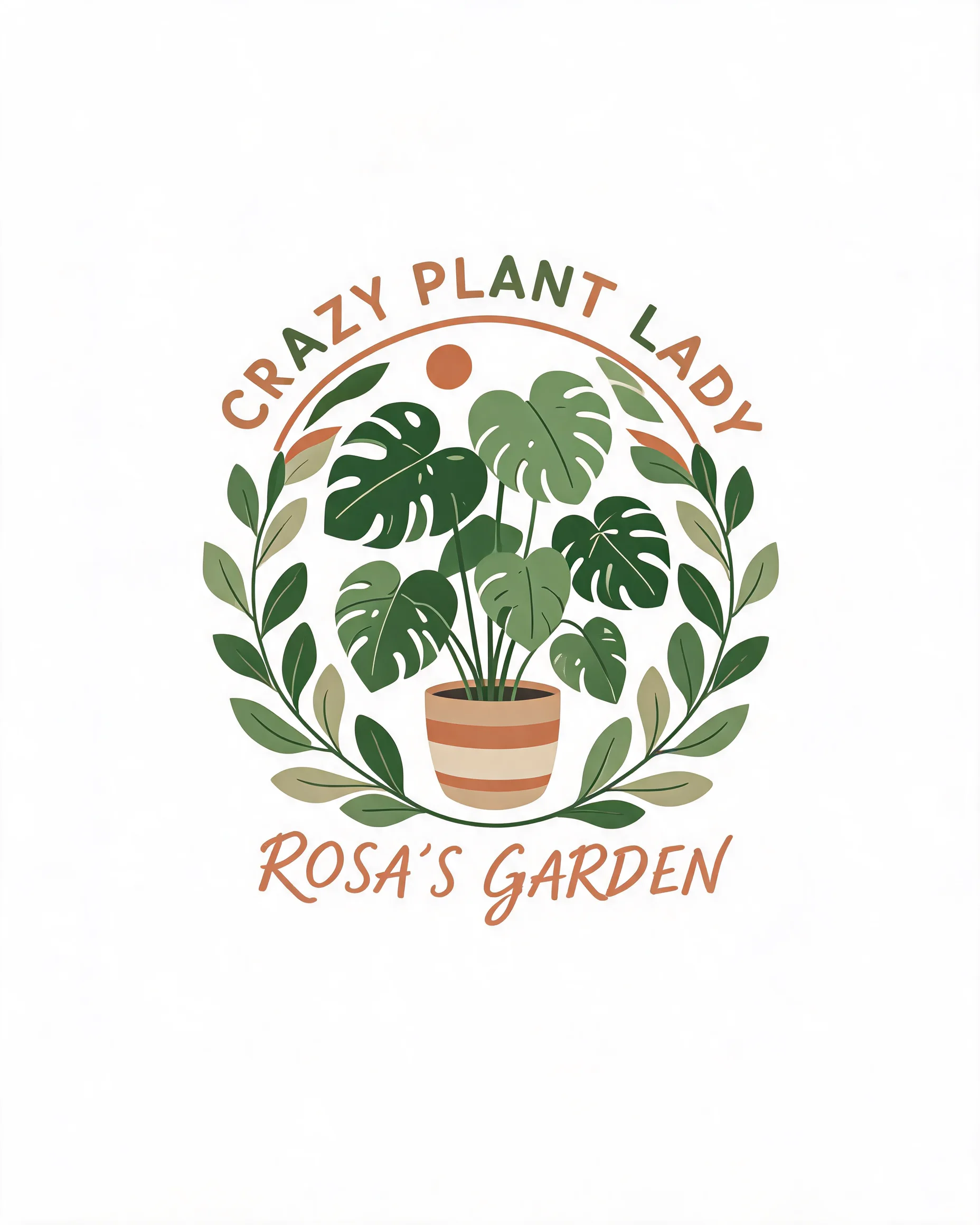 Crazy Plant Lady Personalized Gardening Shirt