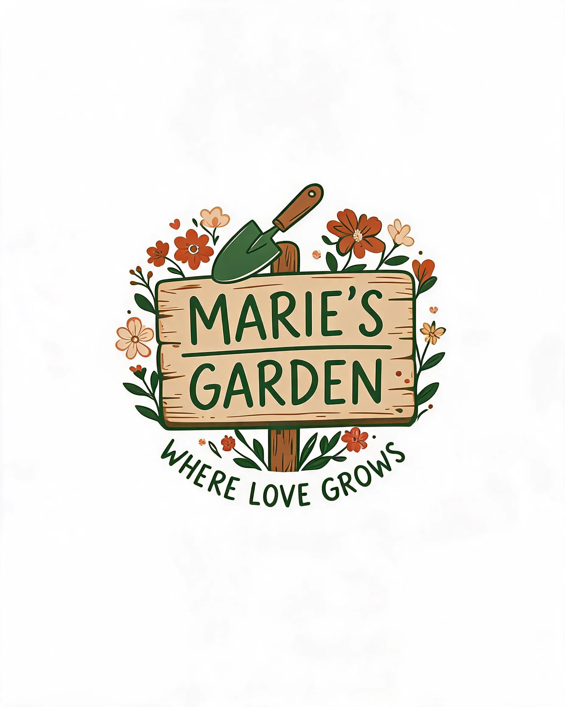 Where Love Grows Garden Personalized Shirt