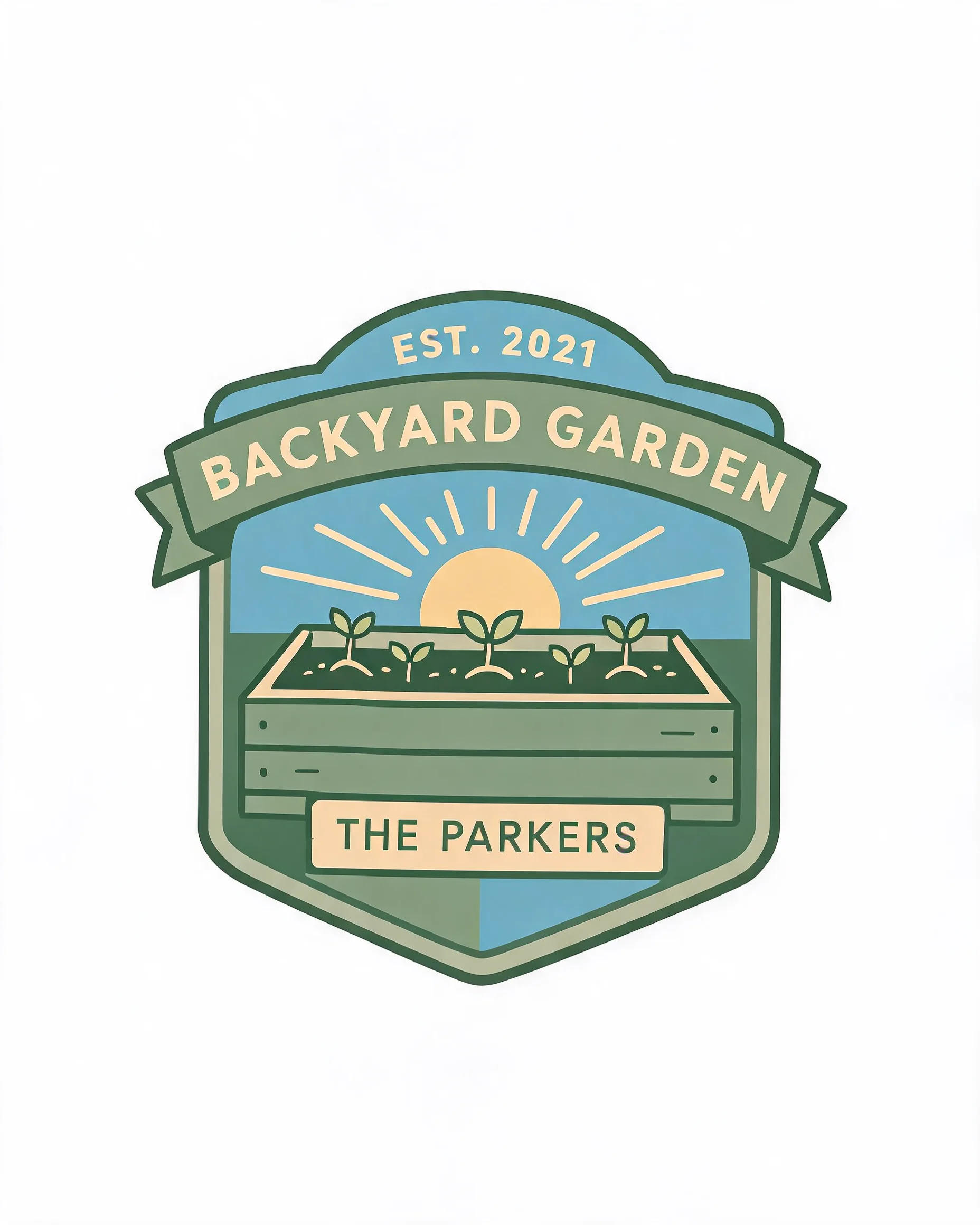 Backyard Garden Established Personalized Shirt