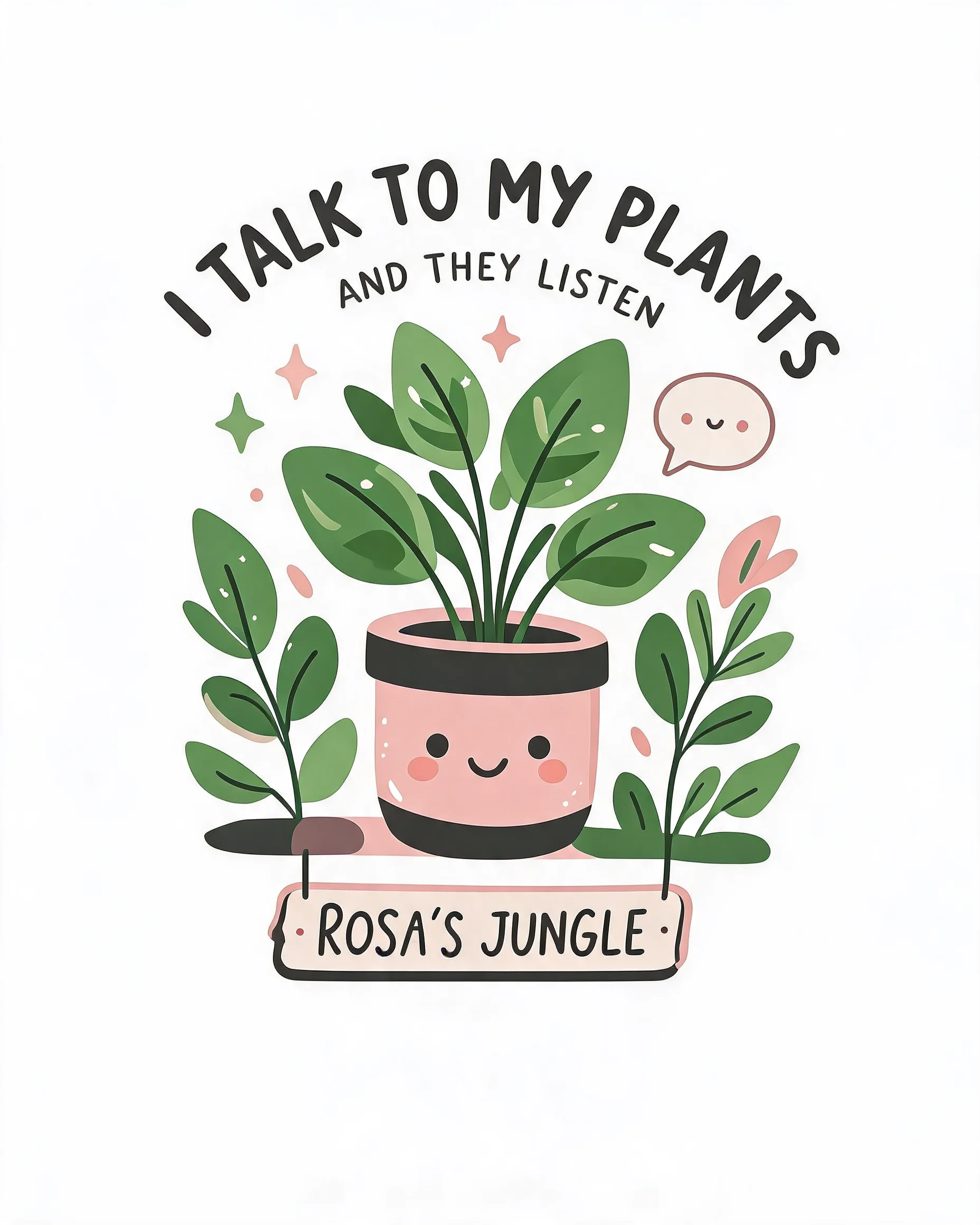 I Talk To My Plants Personalized Shirt