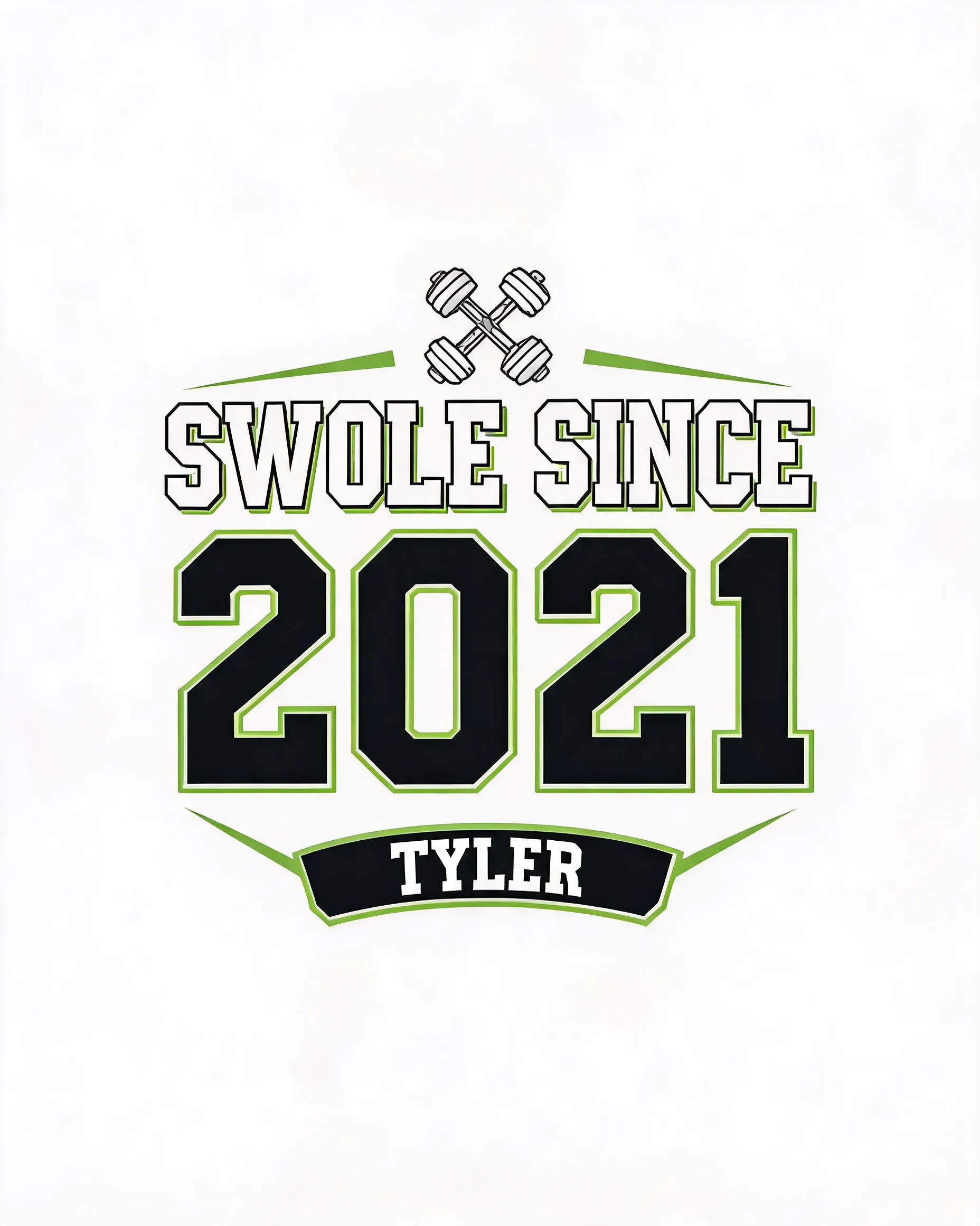 Swole Since Personalized Gym Shirt