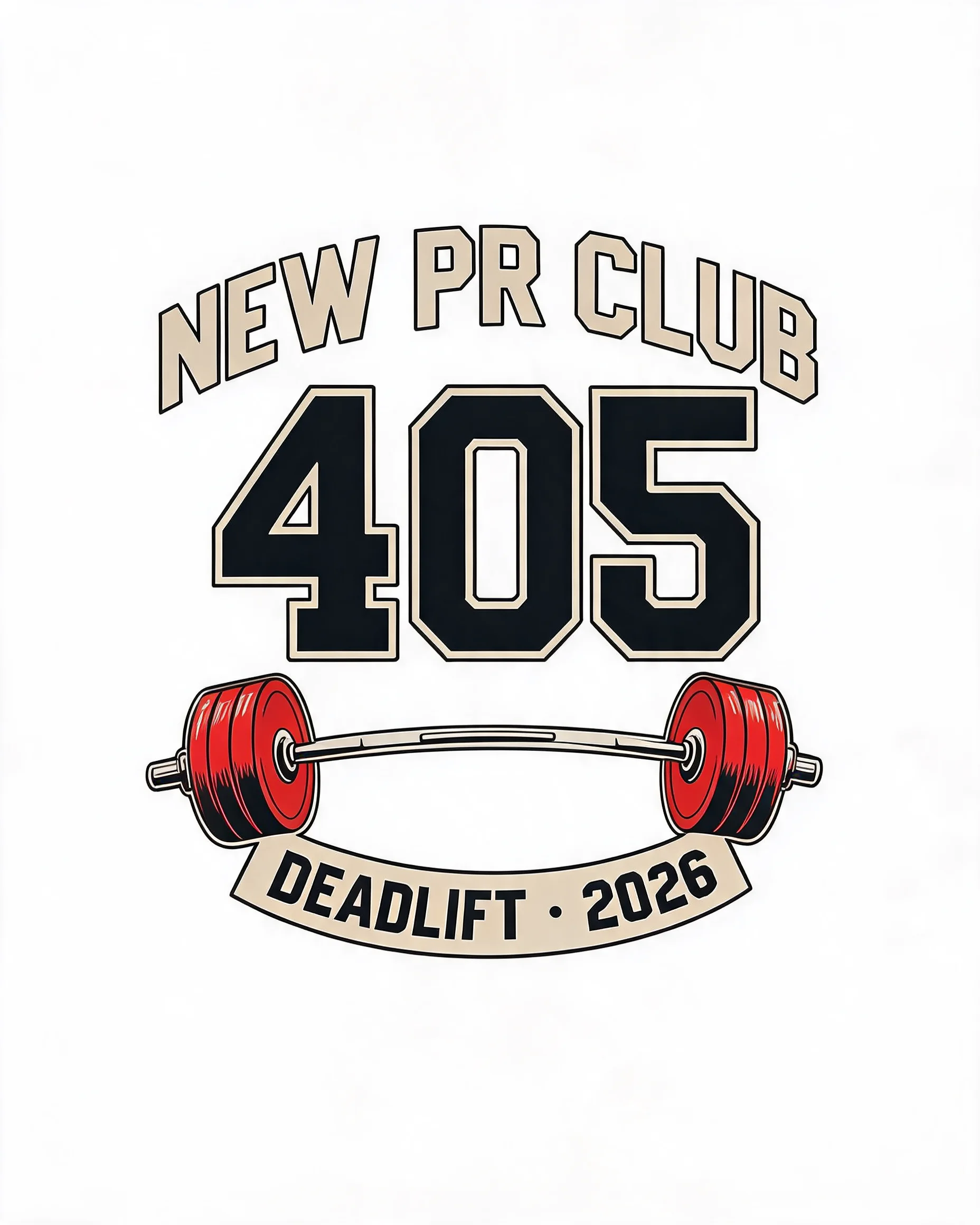 New PR Club Personalized Powerlifting Shirt