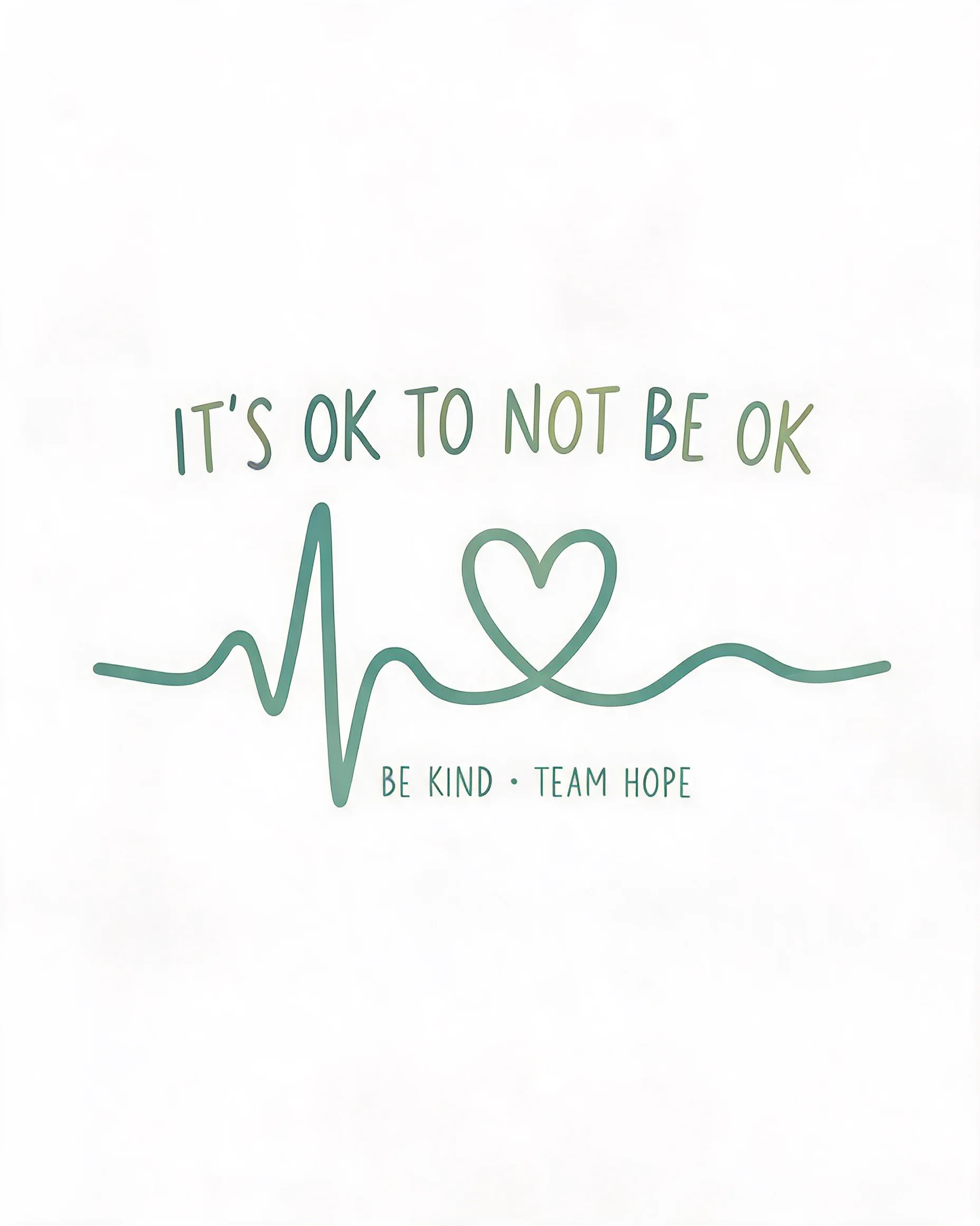 It's OK To Not Be OK Personalized Mental Health Shirt