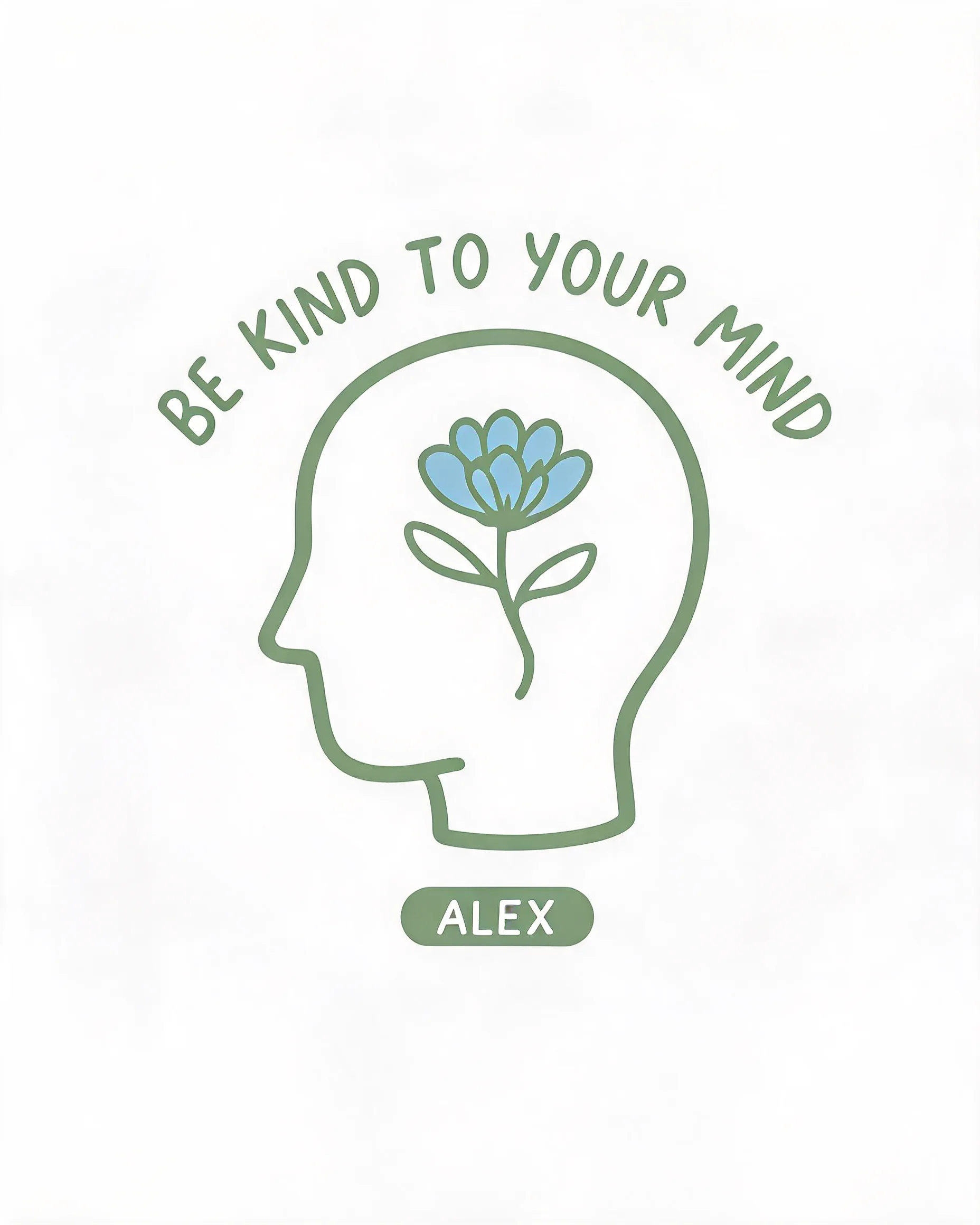 Be Kind To Your Mind Personalized Mental Health Shirt
