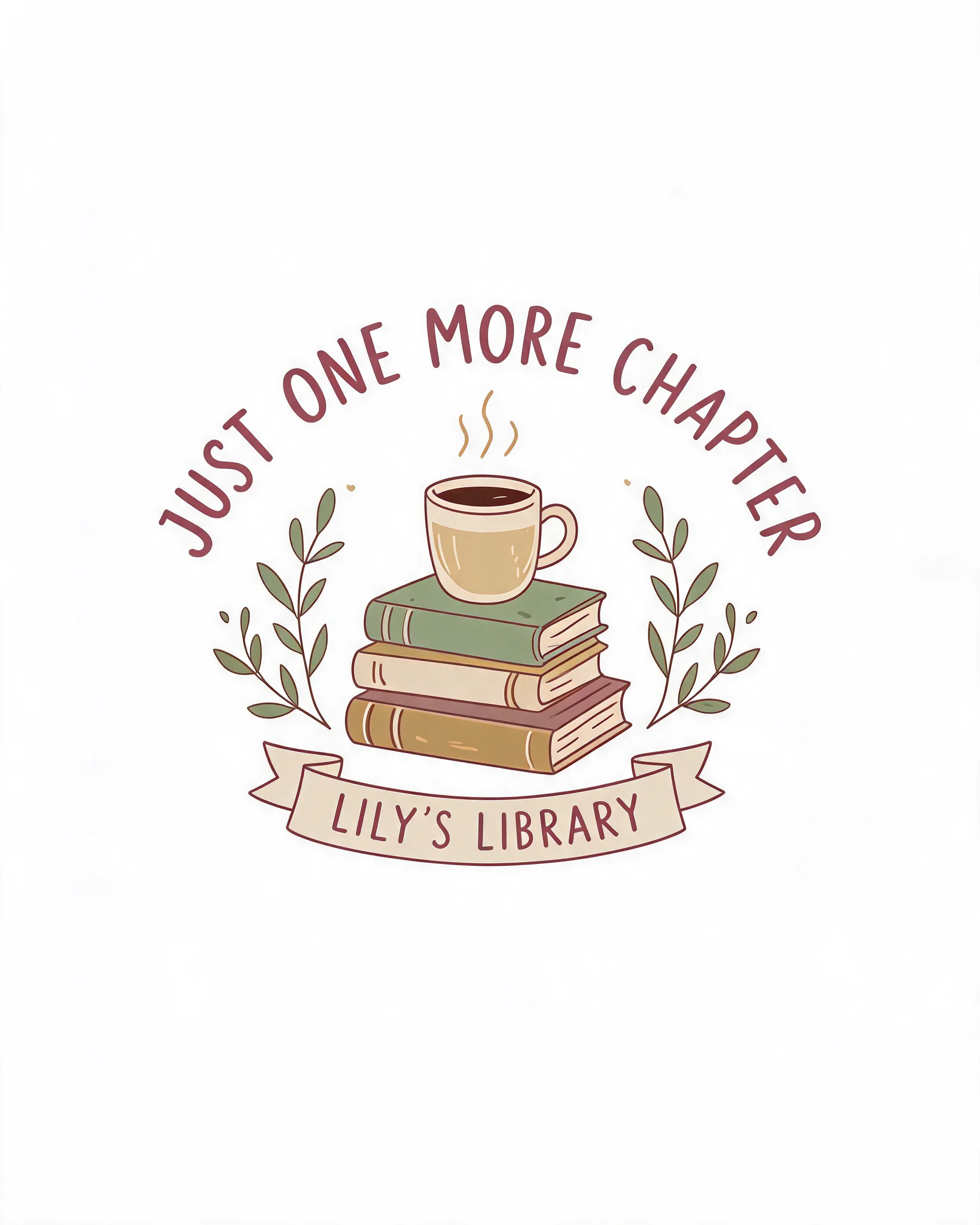Just One More Chapter Personalized Reading Shirt