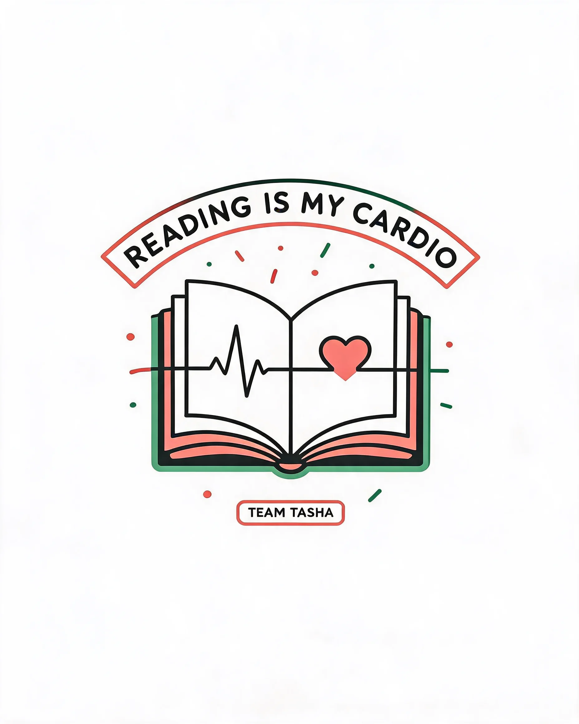 Reading Is My Cardio Personalized Shirt
