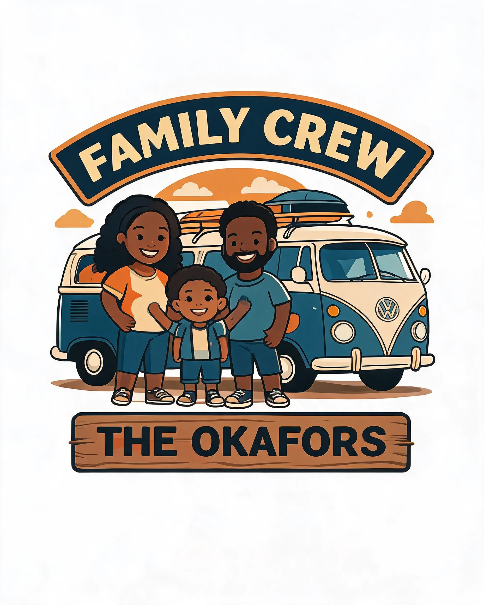Family Crew Matching Personalized Shirt