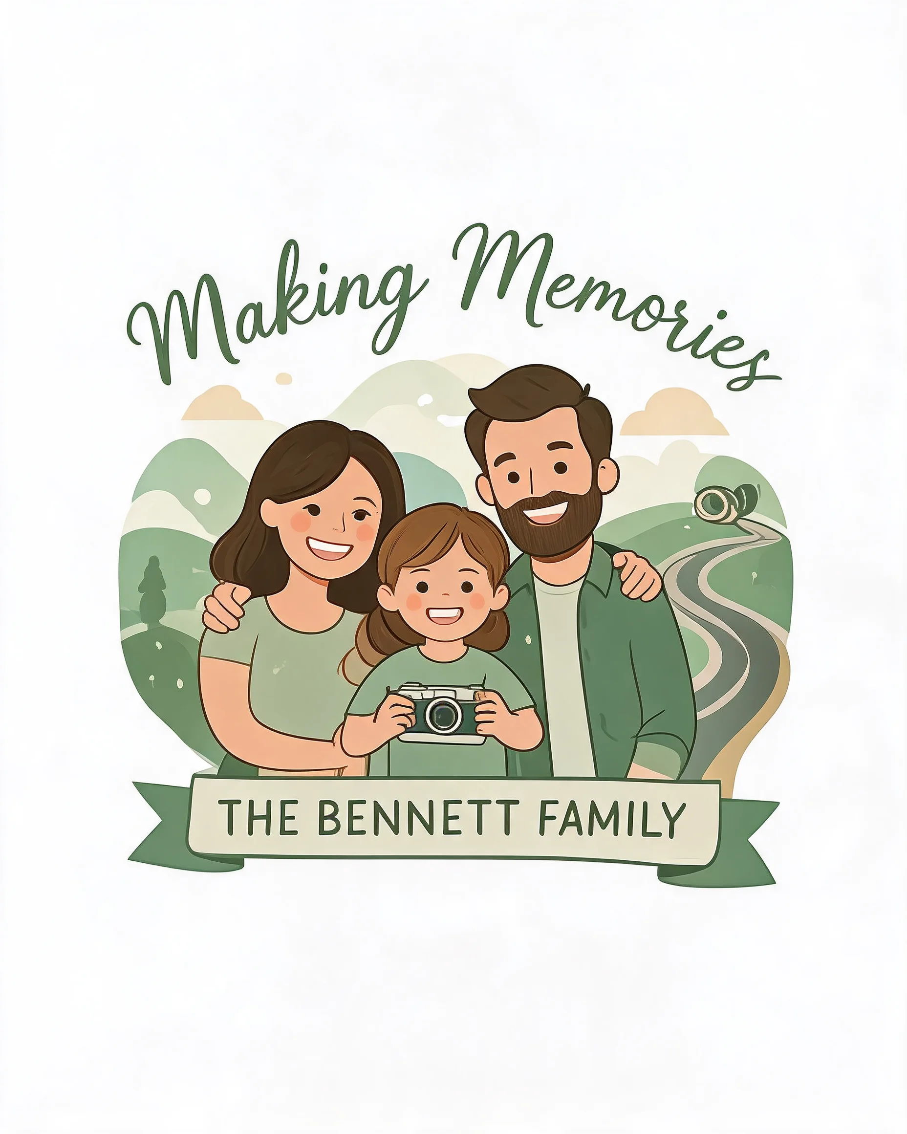 Making Memories Family Matching Personalized Shirt