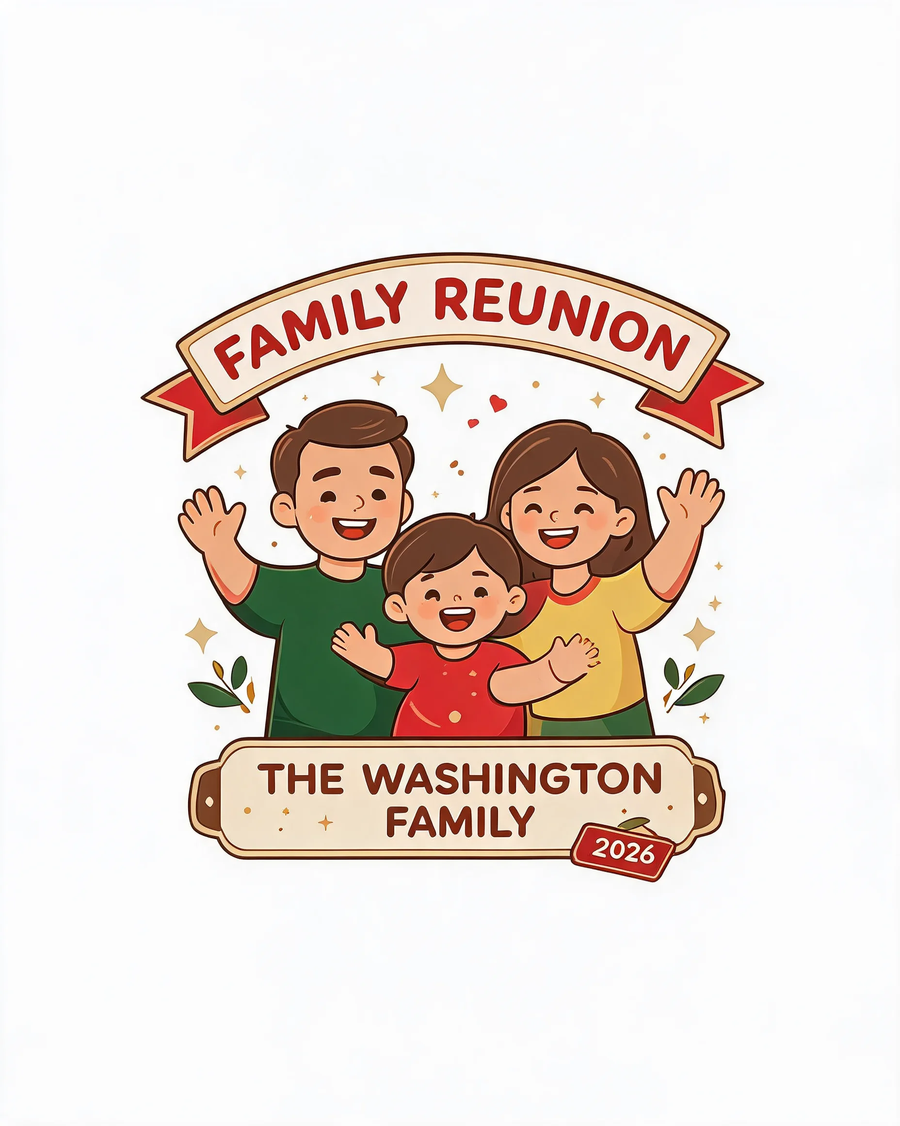 Family Reunion Personalized Shirt