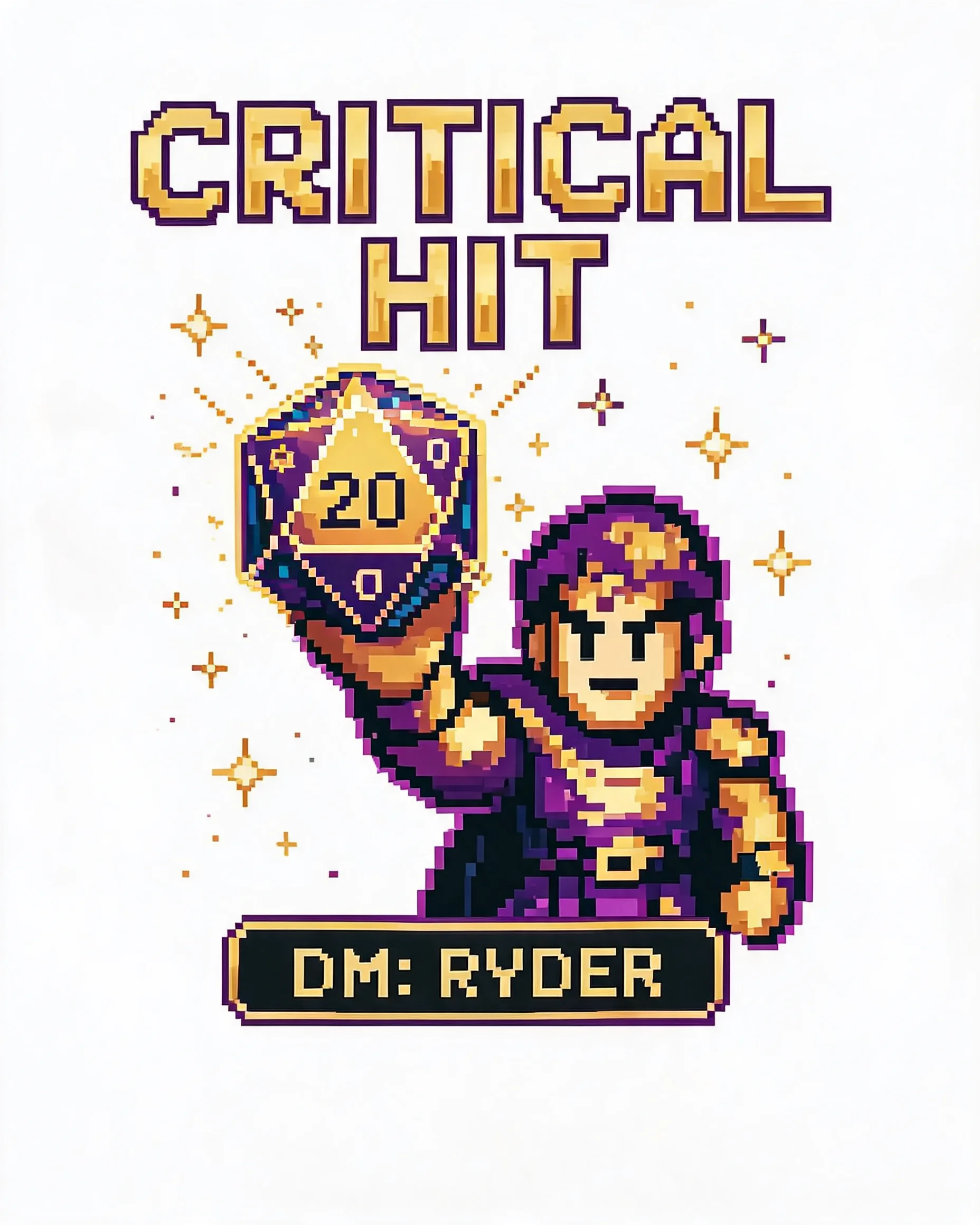 Natural Twenty Crit Avatar Personalized Tabletop Shirt