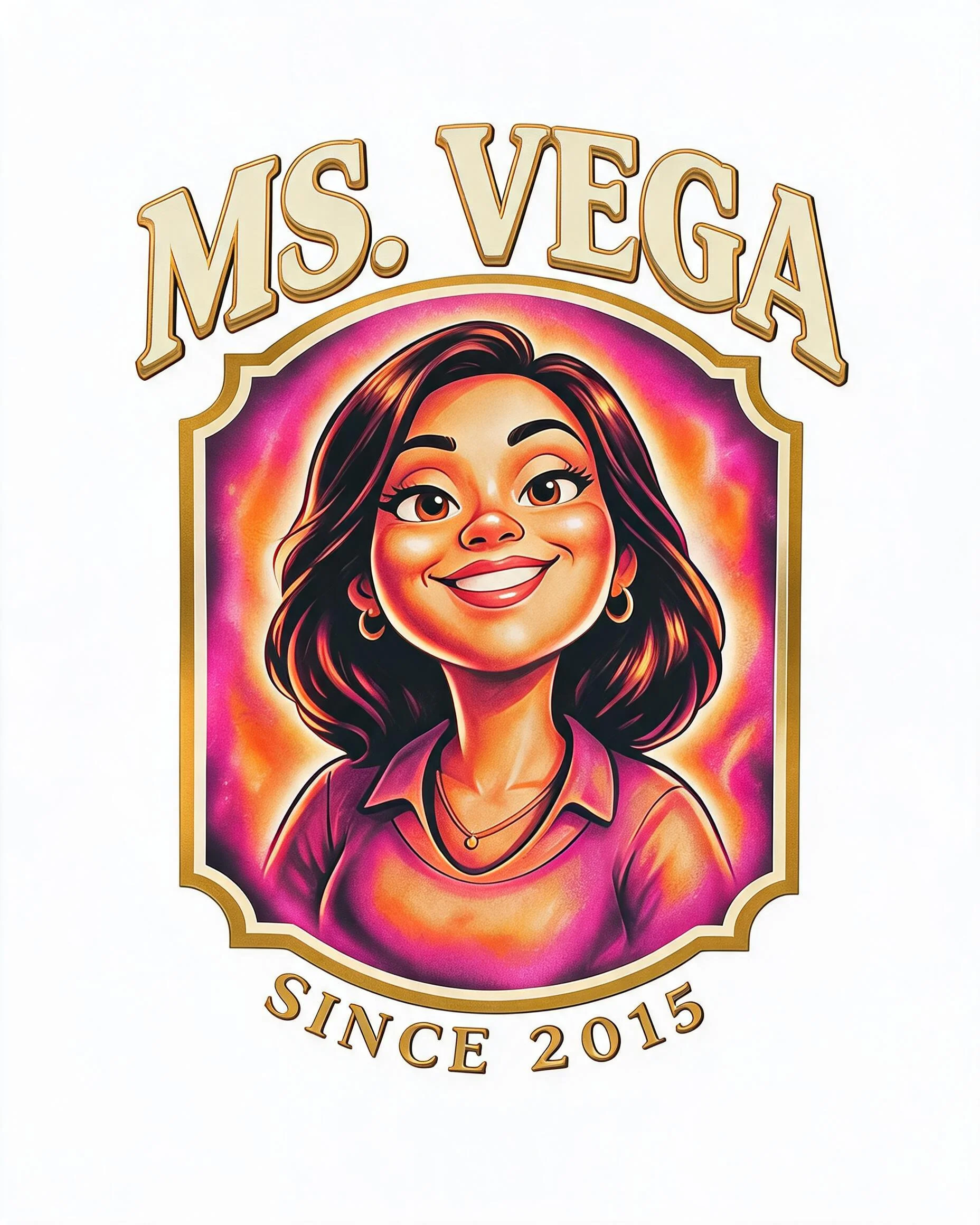 Retro Bootleg Style Teacher Shirt From Your Photo