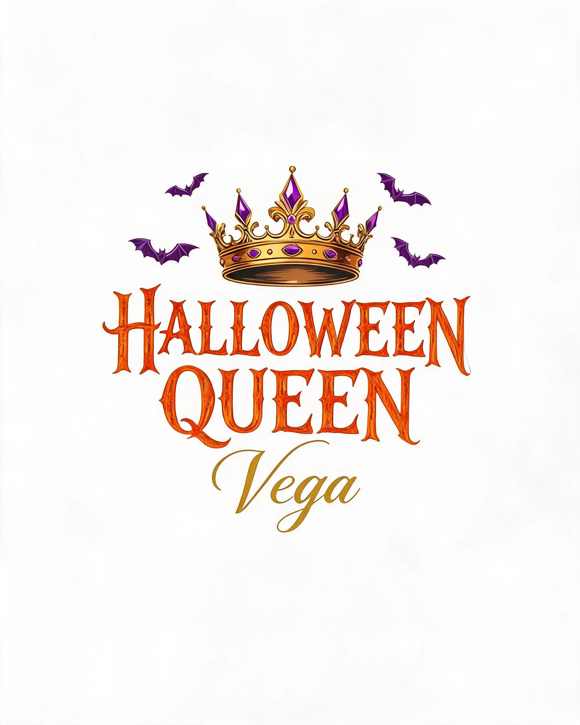 Halloween Queen Gothic Crown Personalized Name Shirt
