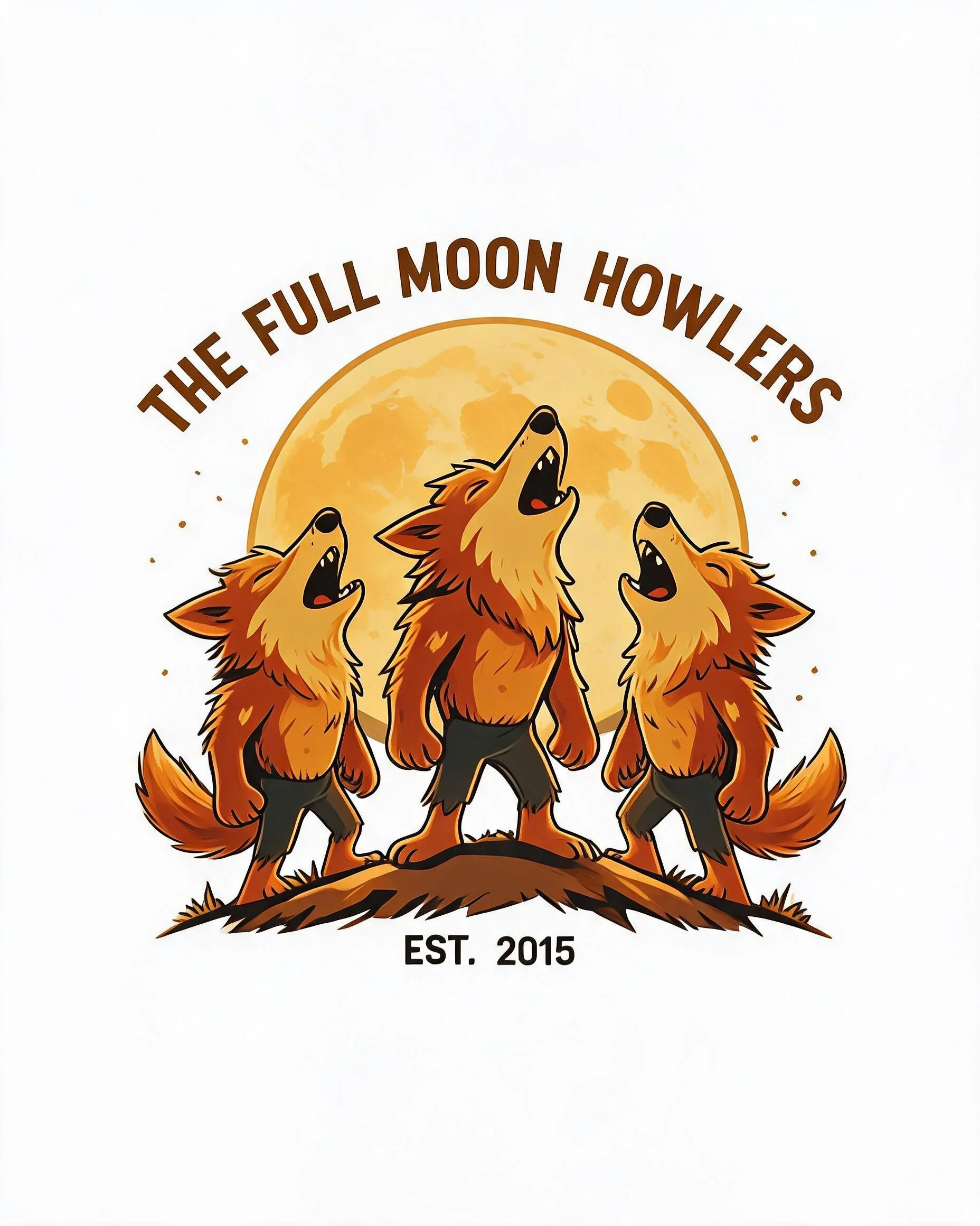 Full Moon Howlers Halloween Family Shirt