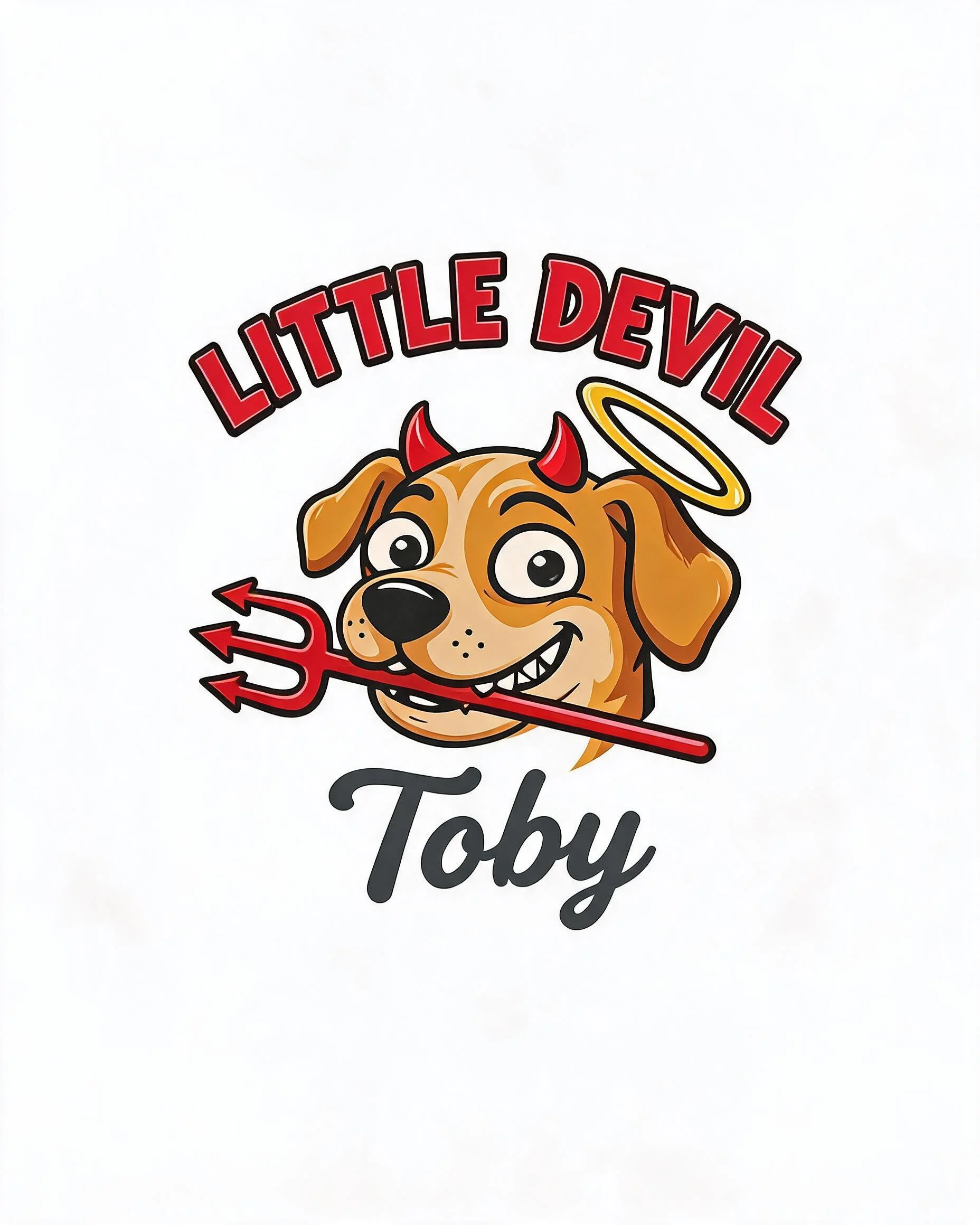 Little Devil Dog Halloween Costume Shirt