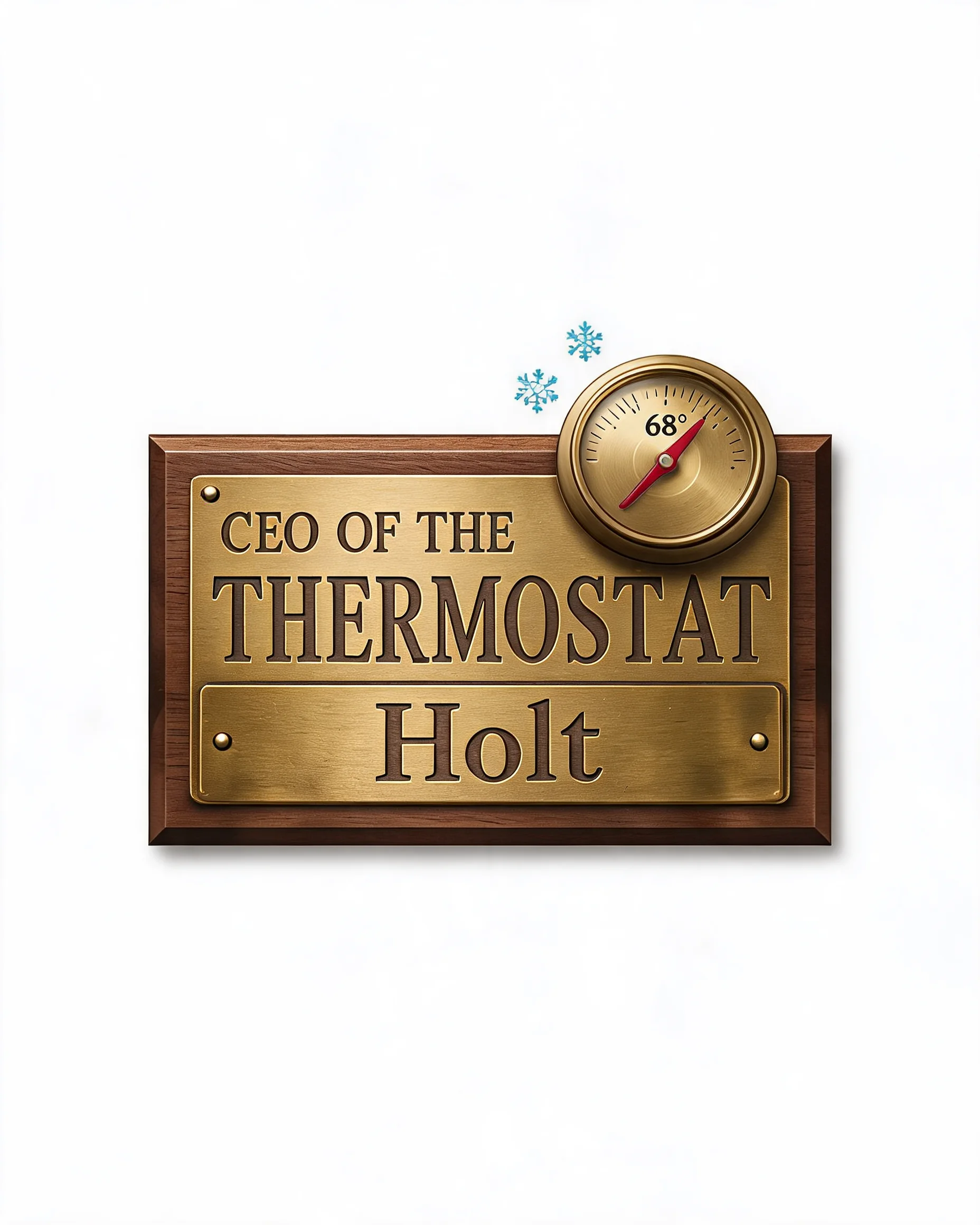 CEO Of The Thermostat Funny Dad Christmas Shirt