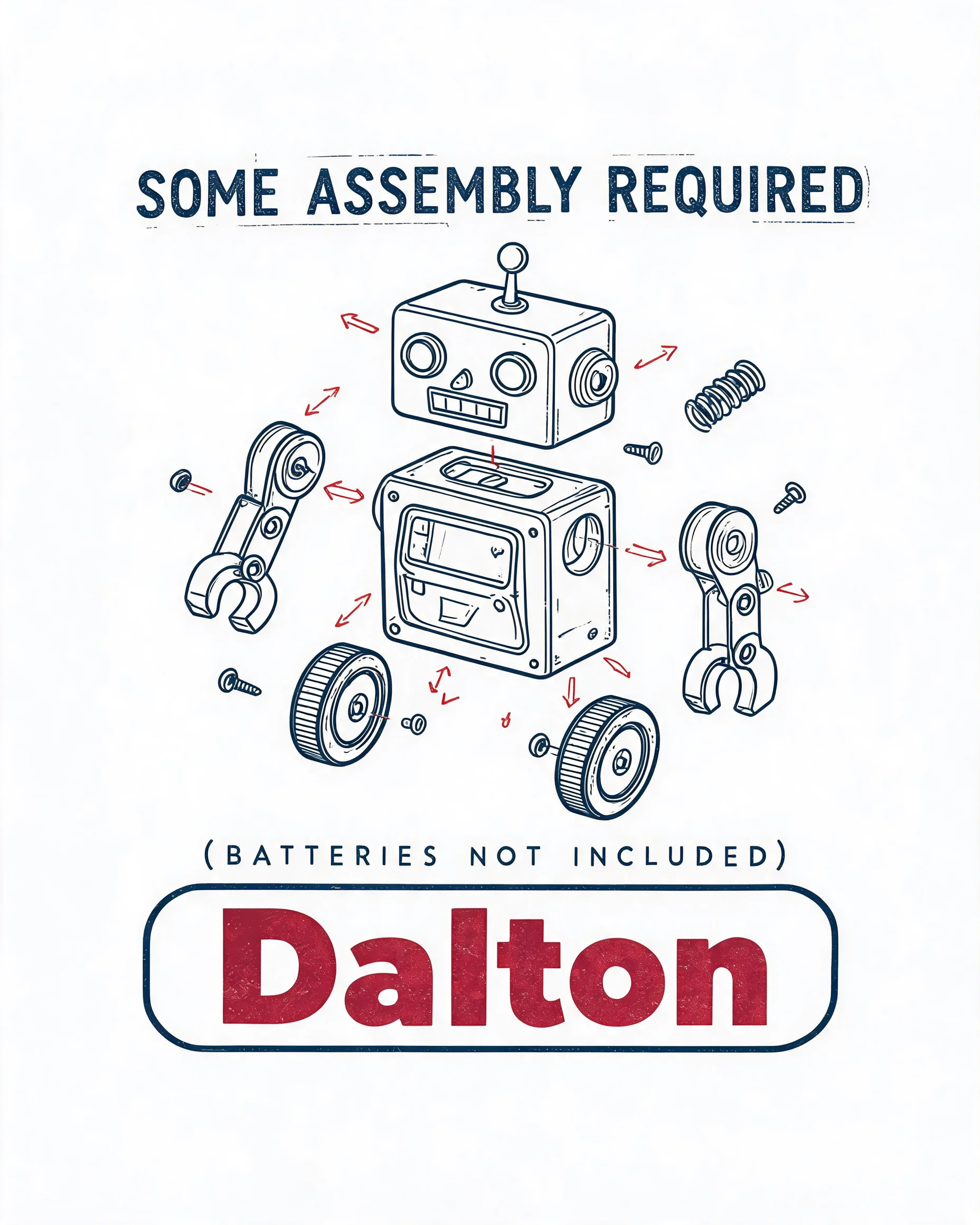 Some Assembly Required Funny Dad Christmas Shirt